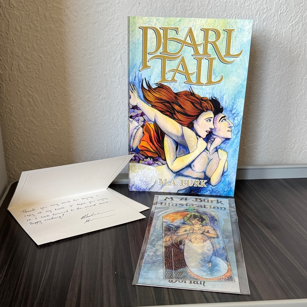 Pearl Tail by M. Burk-Signed